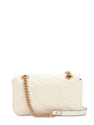 BOLSO DE HOMBRO MUJER GUCCI MINI GG MARMONT 2.0 DE PIEL