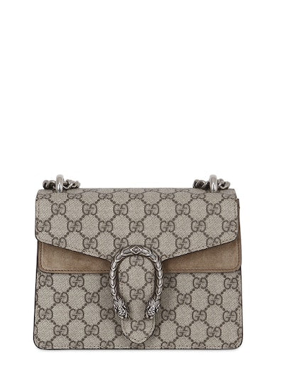 WOMEN GUCCI MINI DIONYSUS GG SUPREME SHOULDER BAG