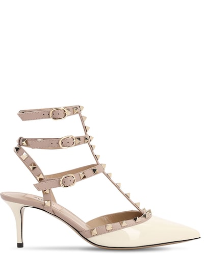 ESCARPINS EN CUIR VERNI ROCKSTUD 65MM VALENTINO GARAVANI FEMME