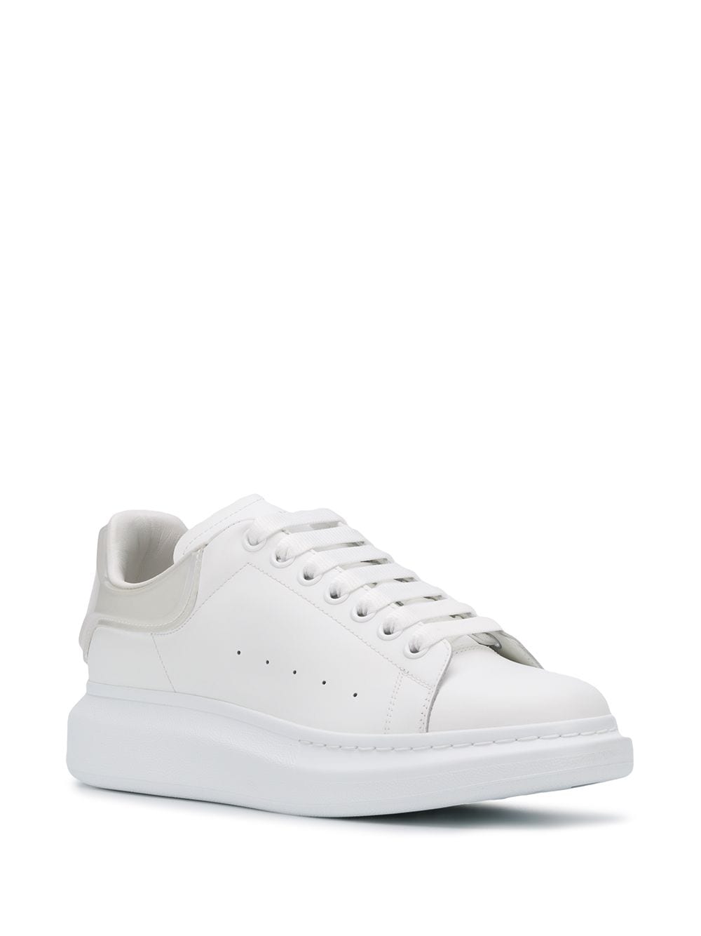 Alexander McQueen contrast heel Oversized sneakers