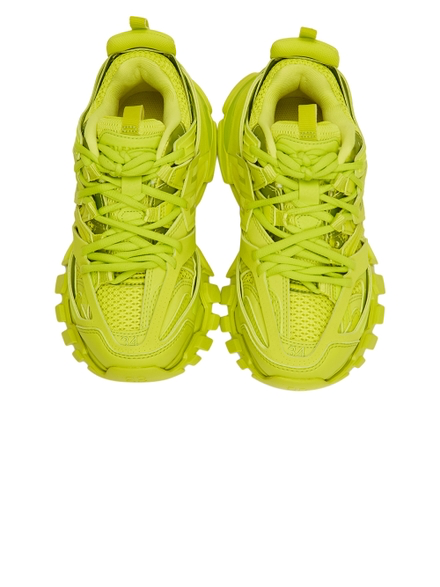 Men Balenciaga Track Sneaker in Yellow Mesh/Nylon