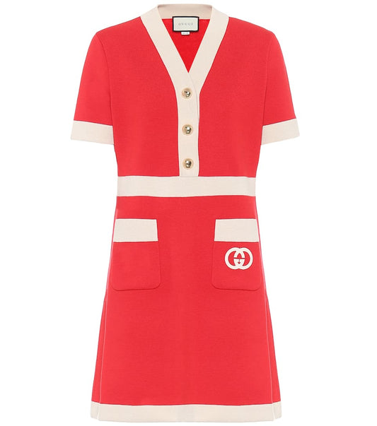 Mujer Minivestido GUCCI de Lana