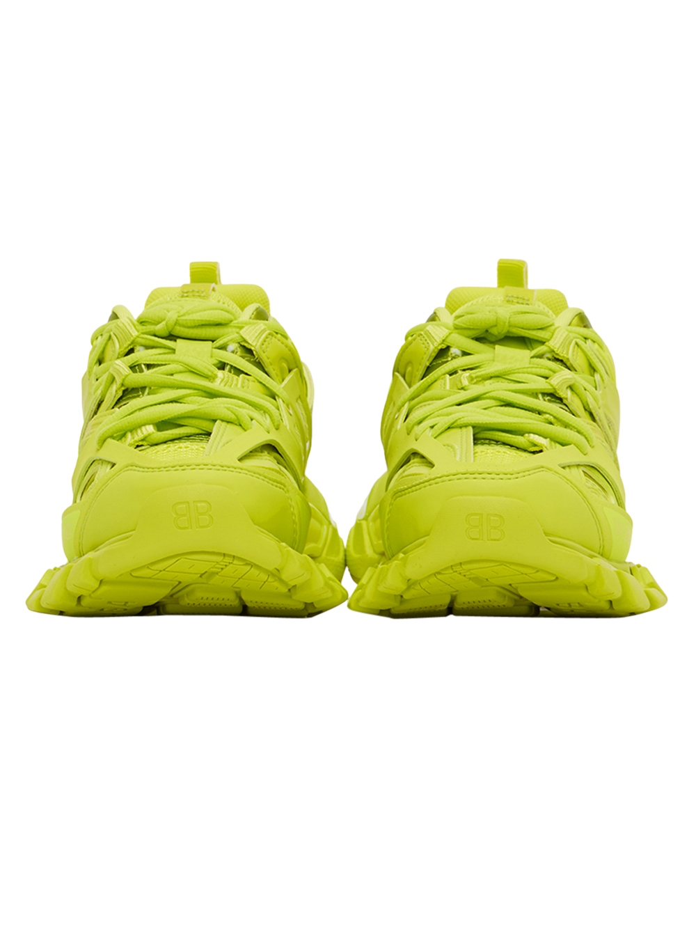 Balenciaga Track Sneaker pour homme en maille jaune/nylon