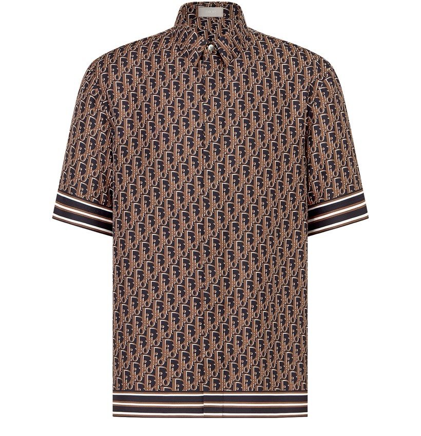 Dior Oblique Short-Sleeved Shirt