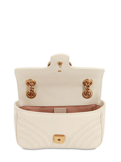 BOLSO DE HOMBRO MUJER GUCCI MINI GG MARMONT 2.0 DE PIEL