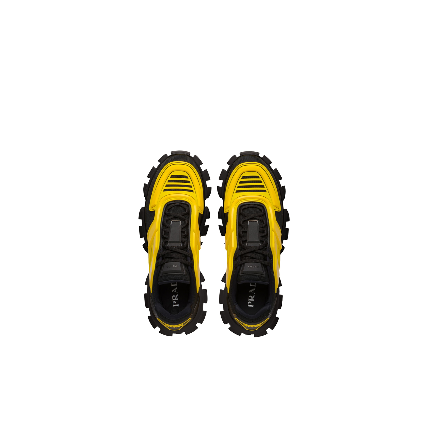 Hombre Prada Zapatillas Cloudbust Thunder de punto Amarillo