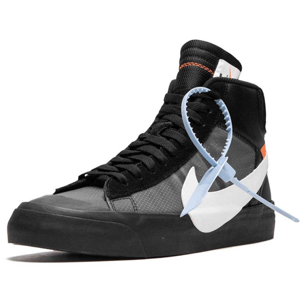 Men Off-White X Nike Blazer Black SPOOKY PACK