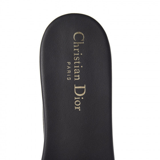 Chanclas bordadas con logo Dway de Christian Dior