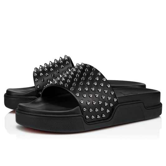 Louboutin Slides Piscine Fun Appartement