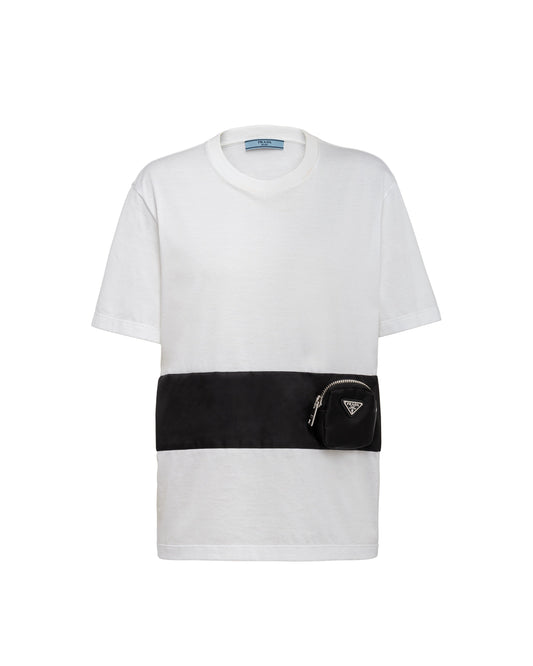 Prada Camiseta De Jersey Stretch