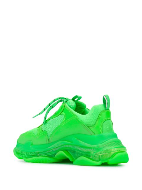 Baskets BALENCIAGA TRIPLE S pour Homme LIME GREEN