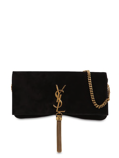 YSL Yves SAINT LAURENT BOLSO BAGUETTE DE ANTE KATE 99 CON BORLA