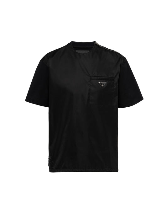 Prada Cotton and nylon T-shirt