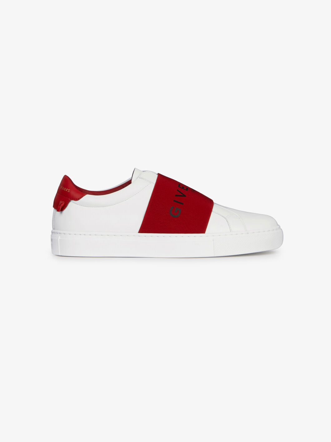 WOMEN GIVENCHY PARIS WEBBING SNEAKERS IN LEATHER