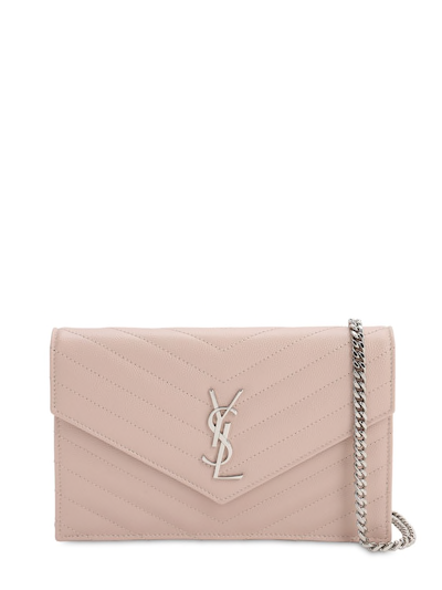 BOLSO YSL Yves SAINT LAURENT SM DE PIEL ACOLCHADA CON MONOGRAMA