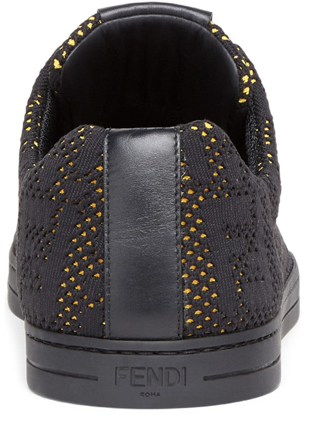 FENDI Mesh Low-Tops Sneakers