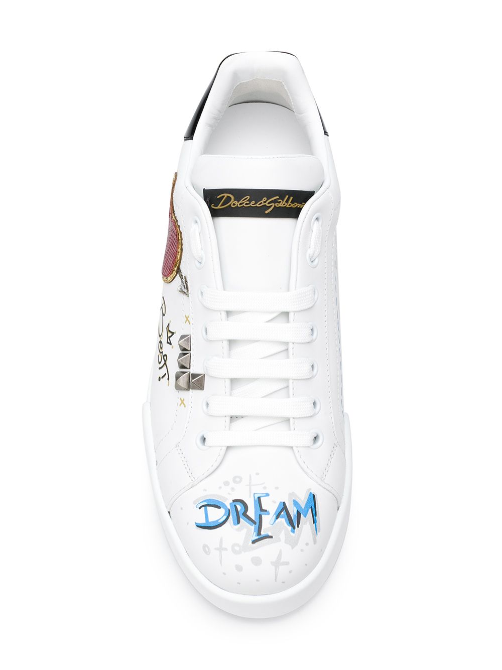 Dolce & Gabbana Portofino graffiti sneakers