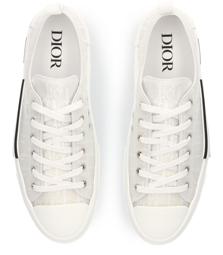 DIOR "B23" LOW-TOP DIOR OBLIQUE SNEAKER