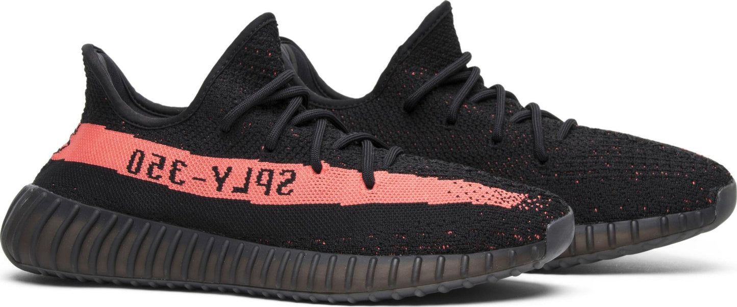 Adidas Yeezy Boost 350 V2 Noyau Noir Rouge