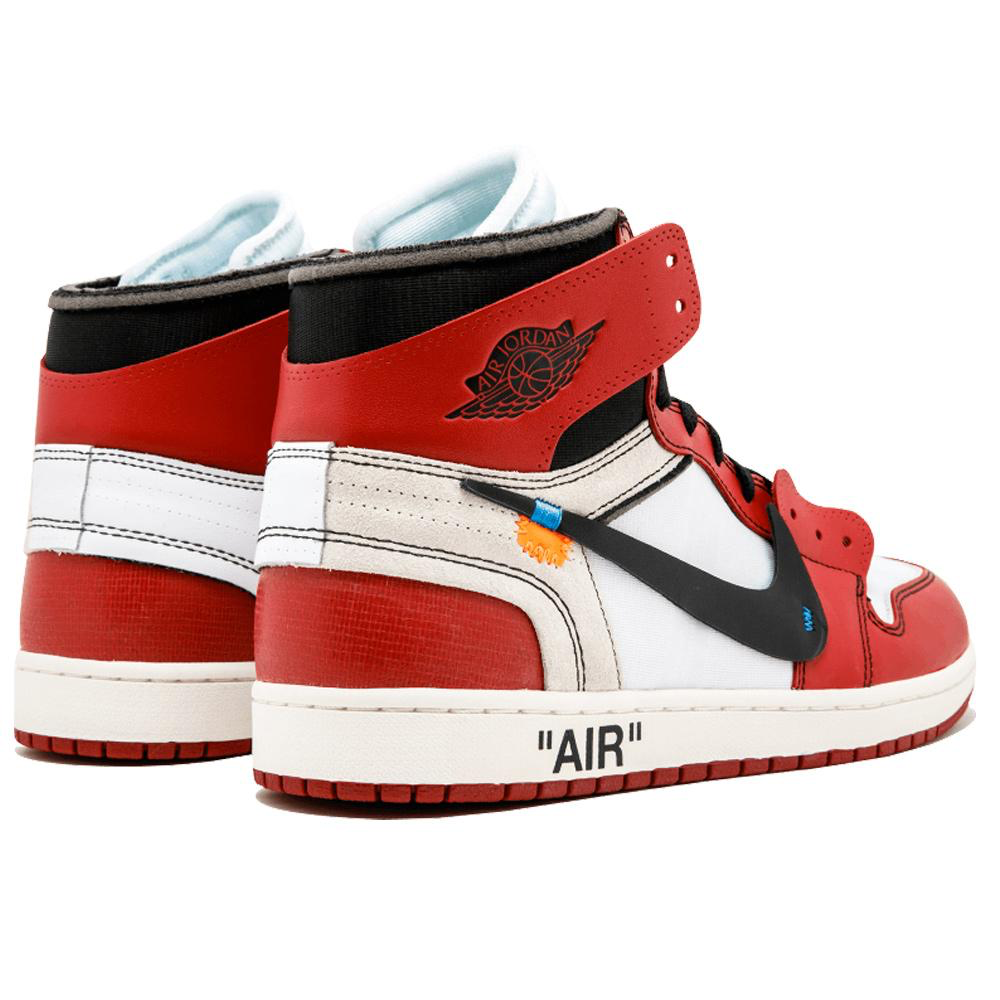 Hombres Off-White X Nike Air Jordan 1 Chicago 