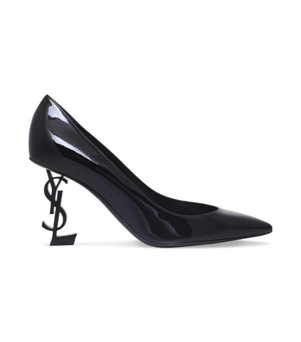 YSL Yves Saint Laurent Patent Opyum Pump 85