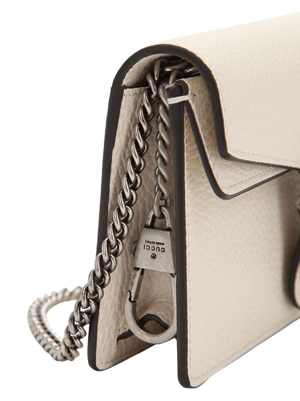 GUCCI SUPER MINI DIONYSUS LEATHER SHOULDER BAG