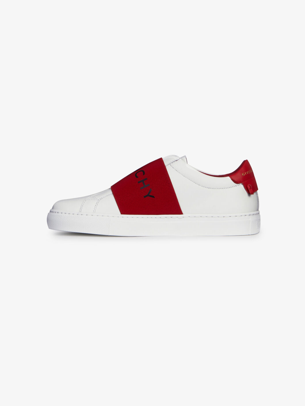 WOMEN GIVENCHY PARIS WEBBING SNEAKERS IN LEATHER