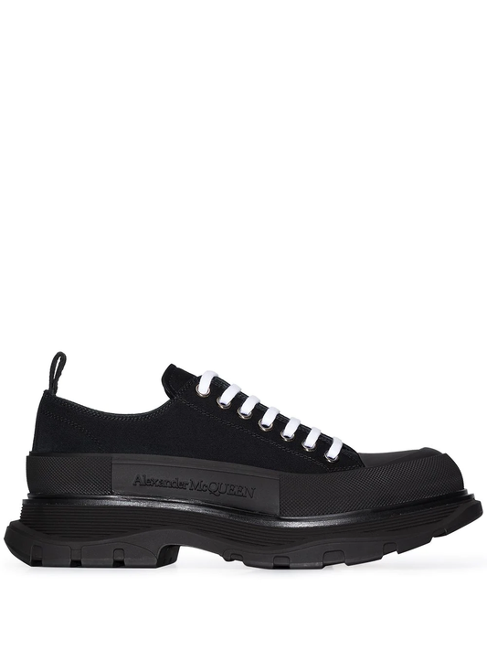 Alexander McQueen Baskets à lacets Tread Slick