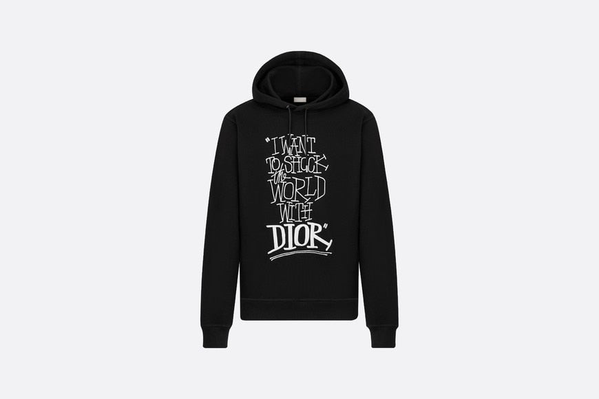 SUDADERA OVERSIZE CON CAPUCHA DIOR AND SHAWN HOMBRE