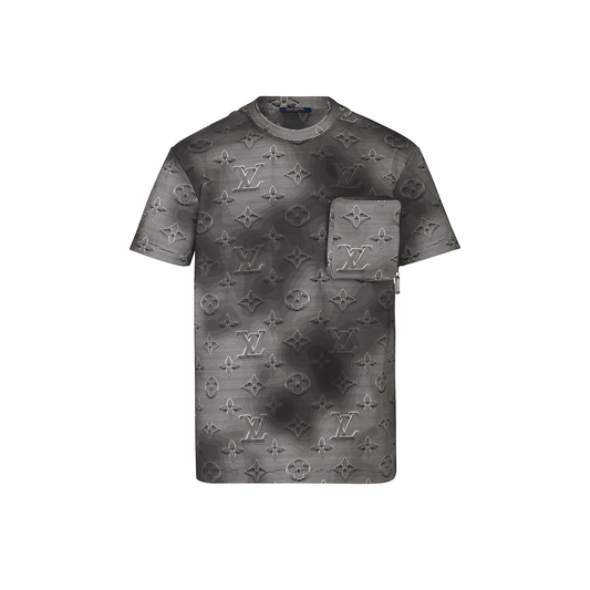 MEN LOUIS VUITTON MONOGRAM 3D EFFECT PRINT PACKABLE T-SHIRT