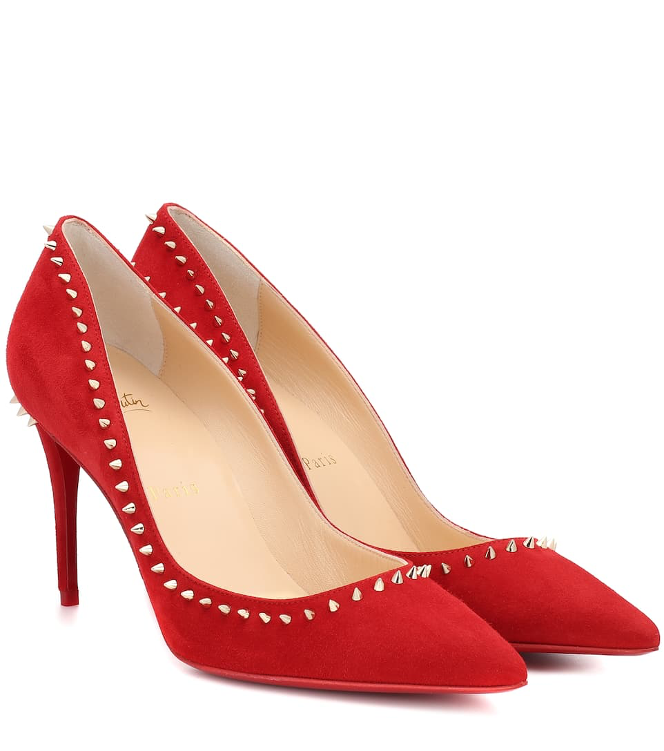 Escarpins CHRISTIAN LOUBOUTIN en daim 85 FEMME