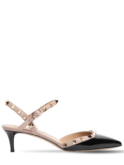 ESCARPINS EN CUIR VERNI ROCKSTUD 50MM VALENTINO GARAVANI FEMME