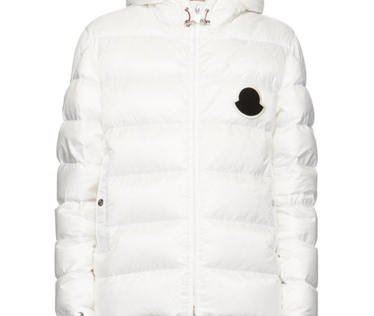 MONCLER White Down Sassiere Jacket