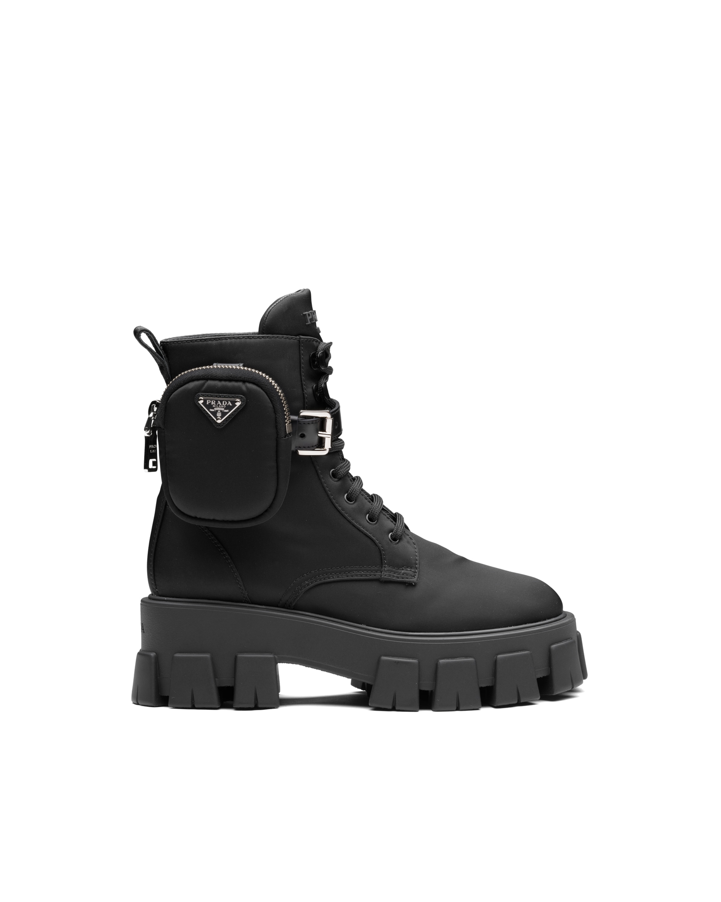 PRADA Monolith Re-Nylon Gabardine boots