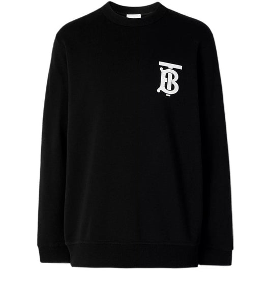 BURBERRY Monogram Motif Cotton Sweatshirt