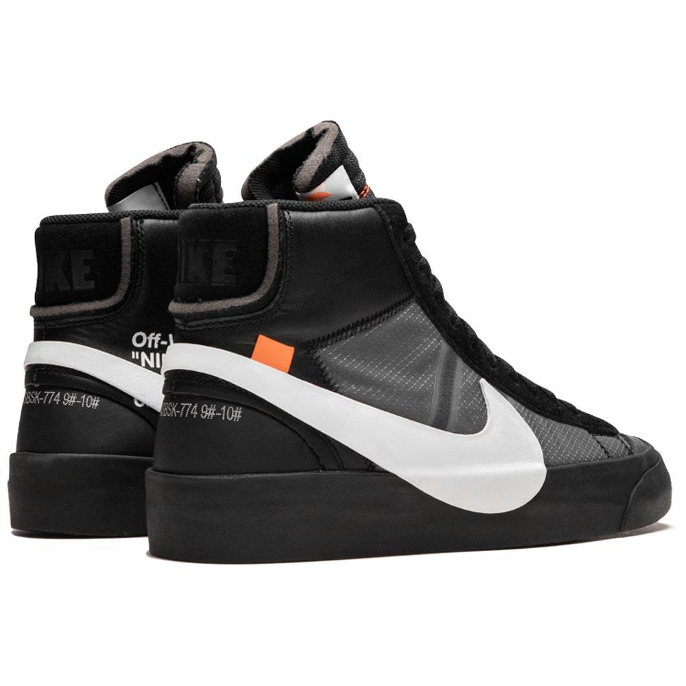 Men Off-White X Nike Blazer Black SPOOKY PACK