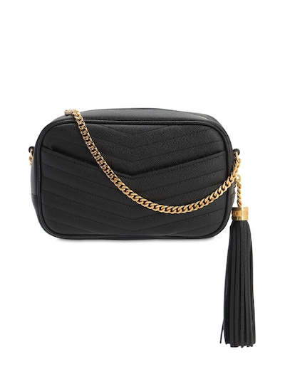 BOLSO CÁMARA YSL Yves SAINT LAURENT MINI LOU DE PIEL ACOLCHADA