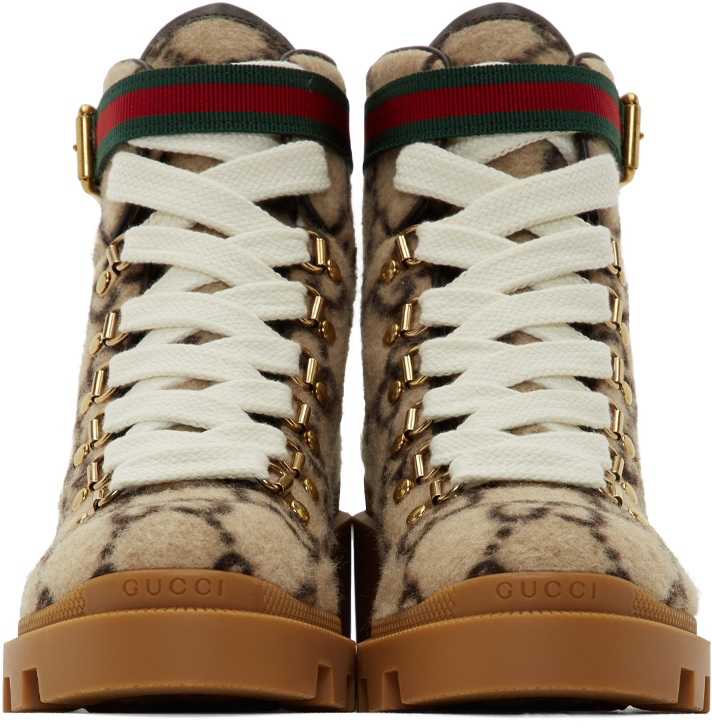 Gucci GG wool ankle boot