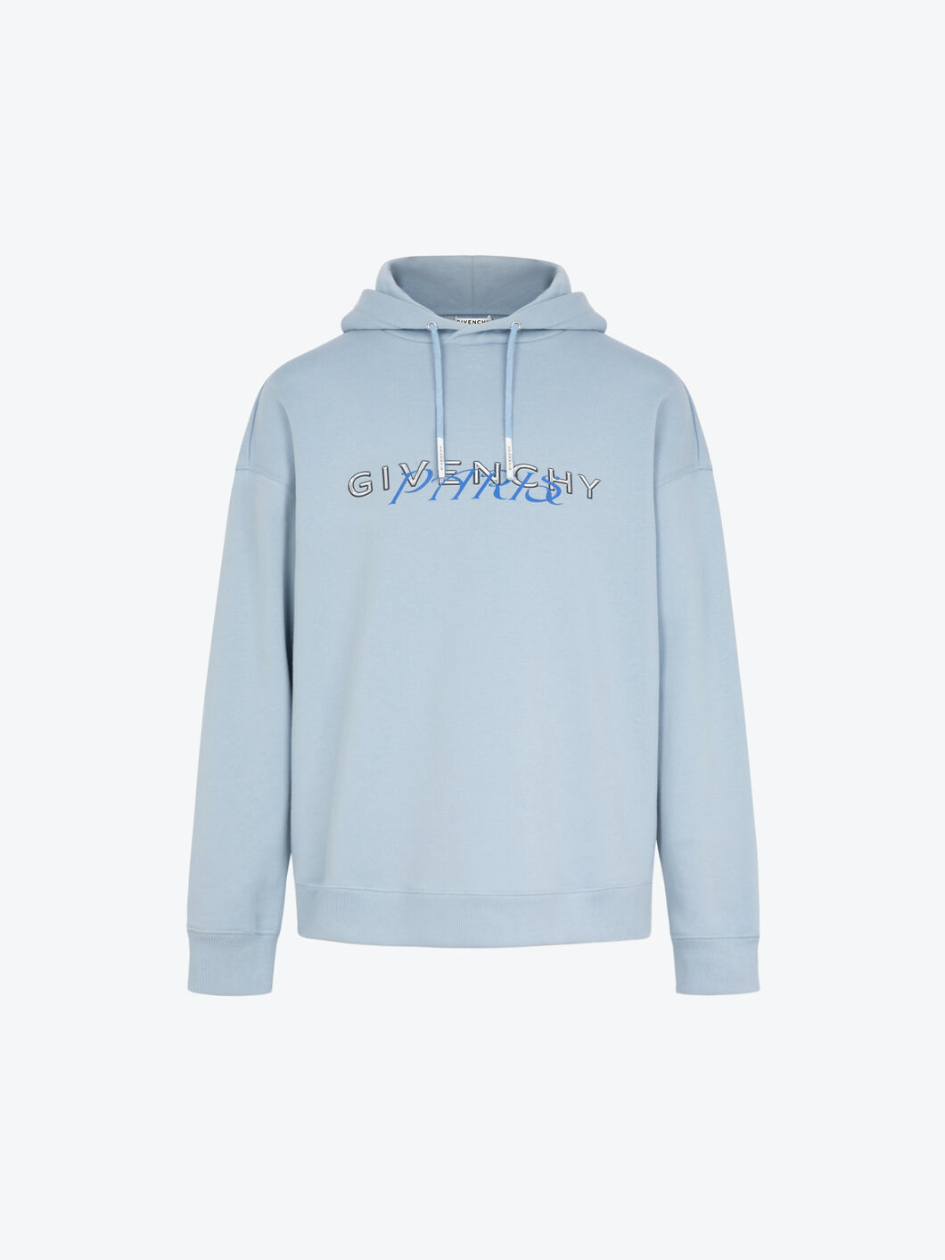 SUDADERA CON CAPUCHA GIVENCHY PARIS HOMBRE ESTAMPADO CALIGRAFICO 