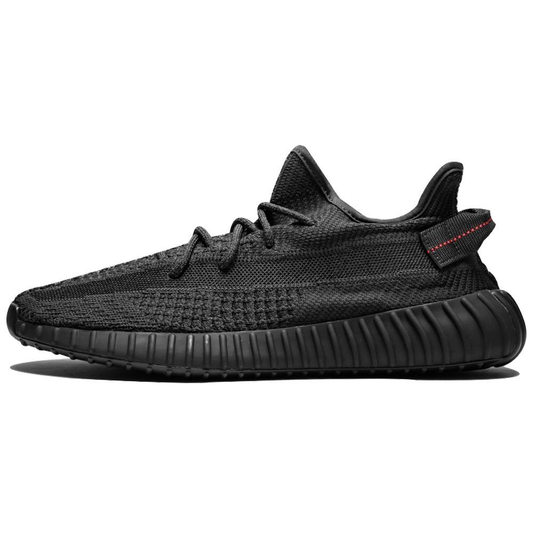 Men Yeezy Boost 350 V2 Static Black Non-Reflective