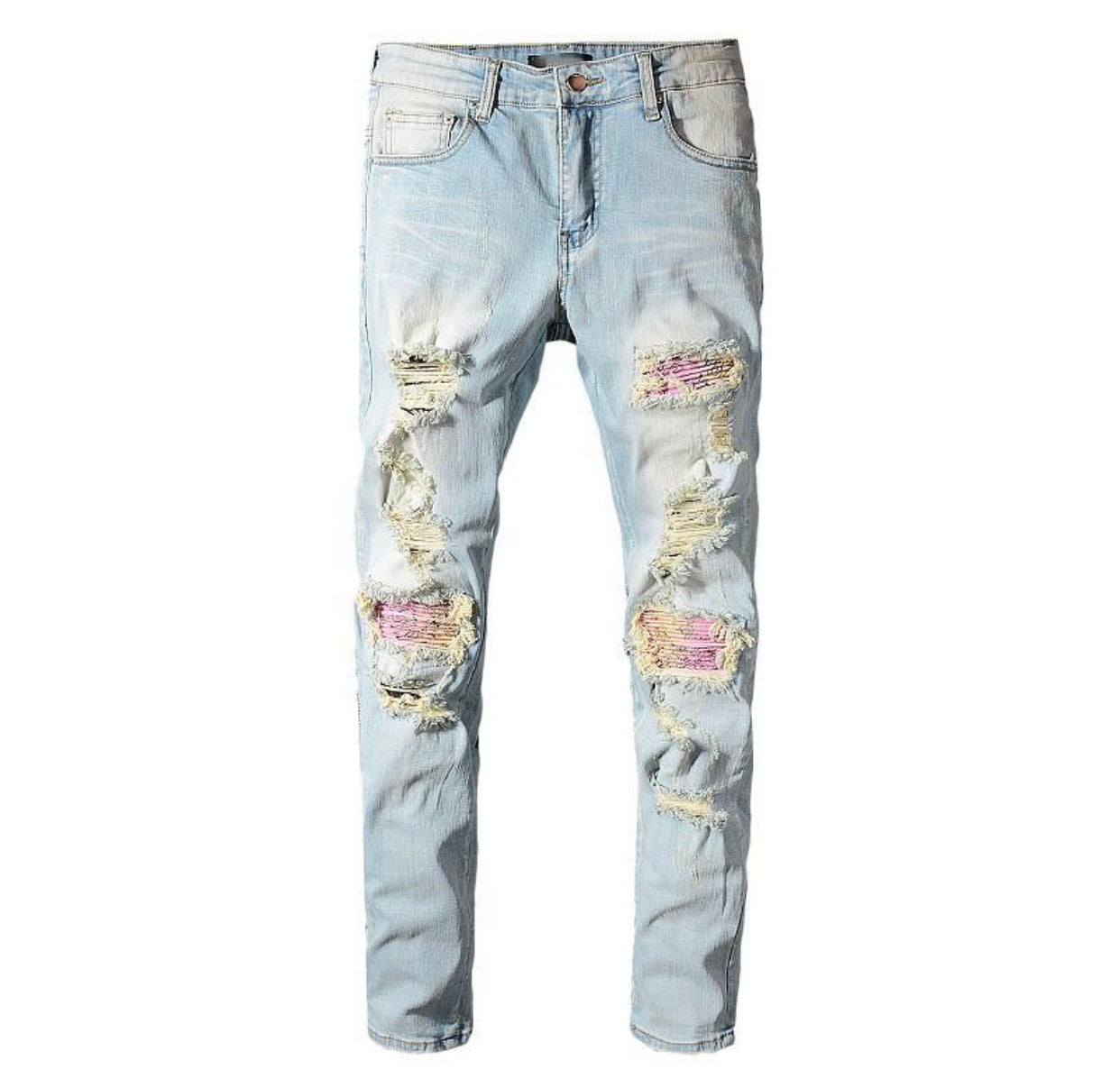 Jean effet vieilli Amiri pour hommes