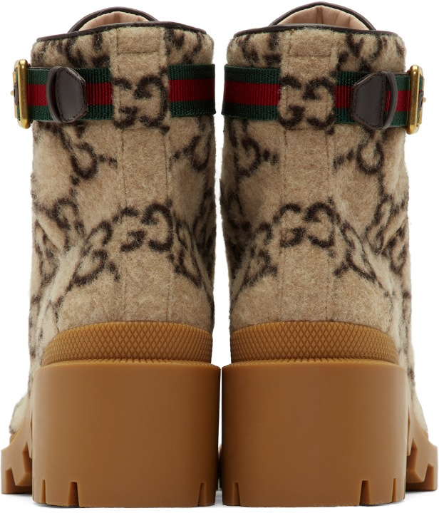 Gucci GG wool ankle boot