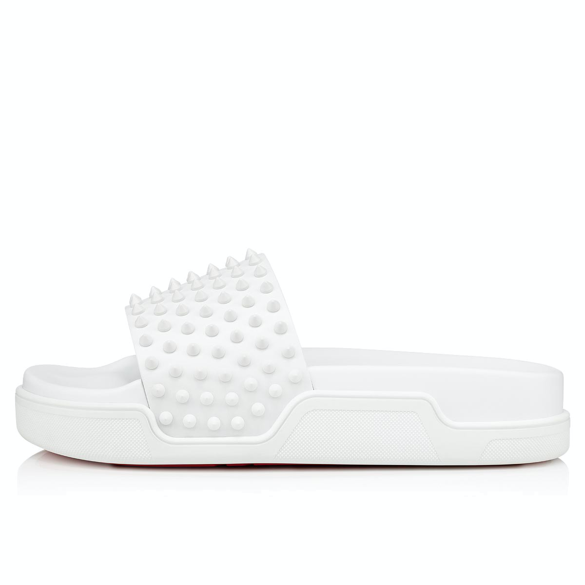 Men Louboutin  Slides Pool Fun Flat