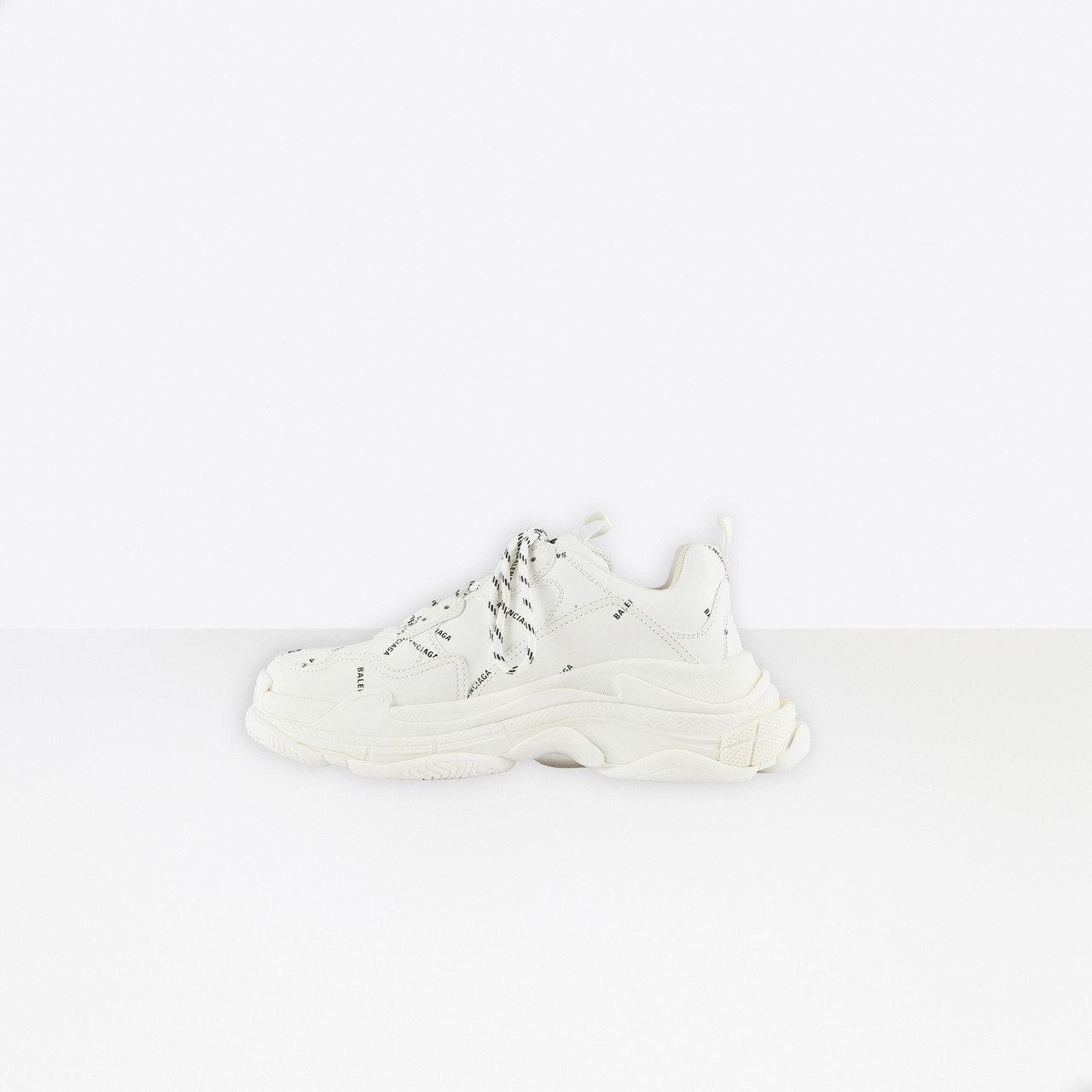 WOMEN BALENCIAGA ALLOVER LOGO TRIPLE S SNEAKER