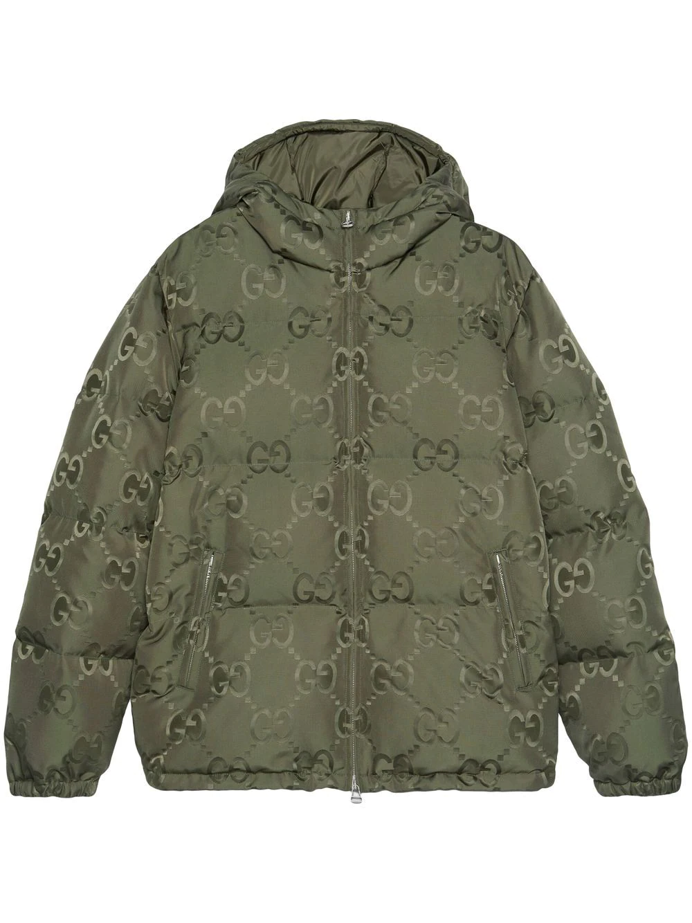 Gucci Jumbo GG canvas down jacket