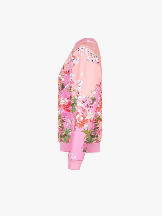 WOMEN GIVENCHY PARIS FLORAL PRINTED SWEATSHIRT