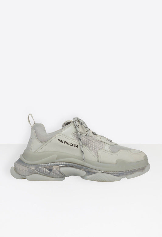 Men BALENCIAGA GREY TRIPLE S Sneakers