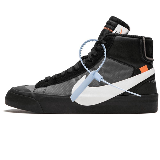 Men Off-White X Nike Blazer Black SPOOKY PACK