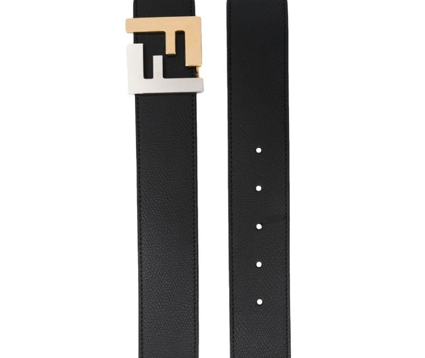 MEN Fendi logo-buckle belt