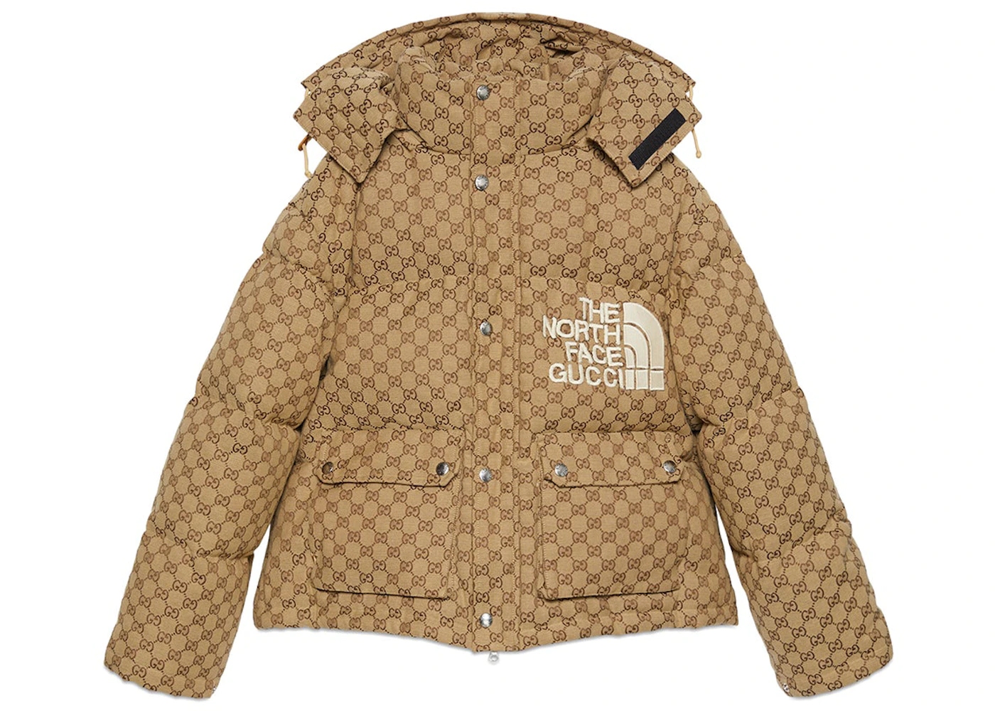 Gucci x The North Face Print Jacket Beige/Ebony